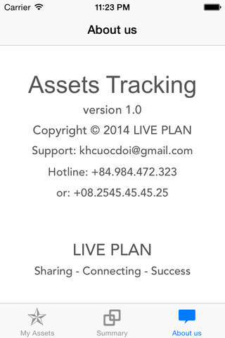 Assets Tracking by Live Plan screenshot 2