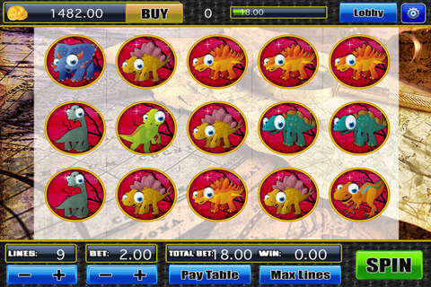AAA Social Way to Rich-es Paraoh's Treasure Slots Games - Best Lucky Coin Fire Craze Casino Free screenshot 3