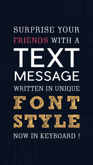 Font Mania - Better Emoji sticker Keyboard Cool Text Styles Symbols Fonts