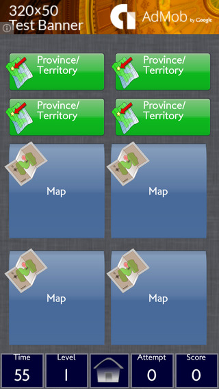 【免費遊戲App】Canada Provinces Geography Recall Free-APP點子