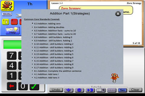 AppTutor Applied – Grade 1 Math Common Core Interactive Workbook screenshot 3