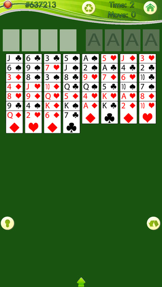 【免費遊戲App】FreeCell Fun-APP點子