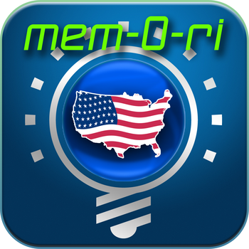 Mem-O-ri USA Quiz with state names, maps, capitals and nicknames 遊戲 App LOGO-APP開箱王