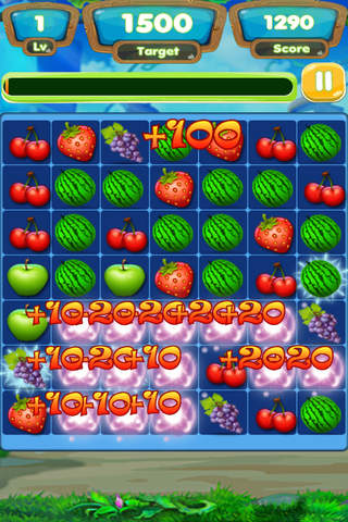 Fruit Link -3 match- screenshot 2