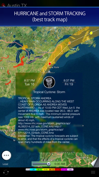 免費下載天氣APP|Radar HD - NOAA Hi-Def radar, storm tracker and severe weather alert map app開箱文|APP開箱王