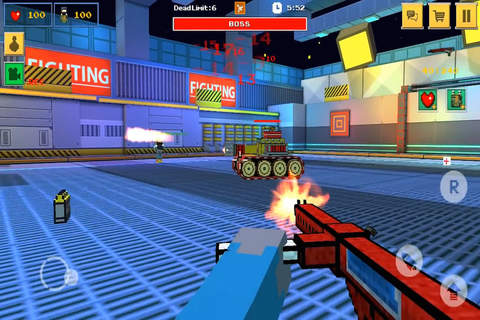 Block Zombie War - Survival Pixel Shooter Game with Multiplayer screenshot 3