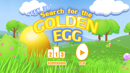 【免費遊戲App】SEEK 3D - Search for the Golden Egg-APP點子