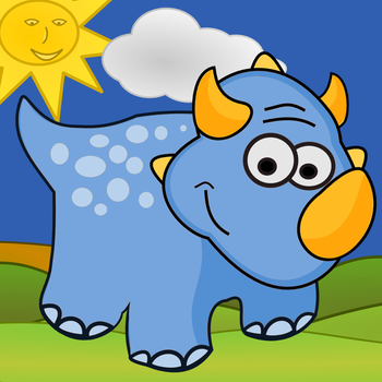 Dino Puzzle Games Free - Dinosaur Jigsaw Puzzles for Kids and Toddler - Tiltan Preschool Learning Games LOGO-APP點子