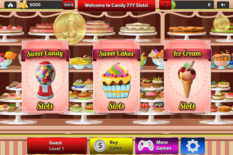 Awesome Candy Slots - Delicious Loose Slot Games screenshot 2