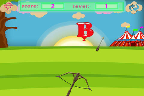 ABC Arrow Preschool Learning Experience Bow Game screenshot 4