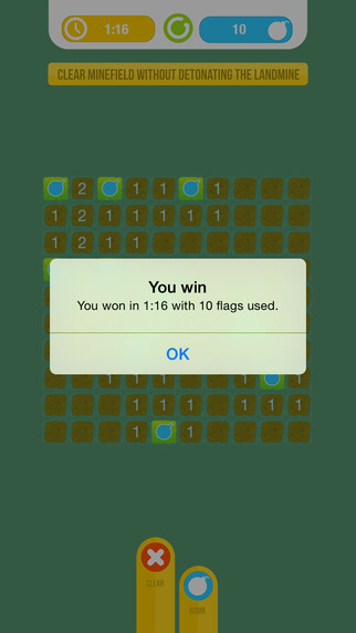 【免費遊戲App】Minefield Survival-APP點子