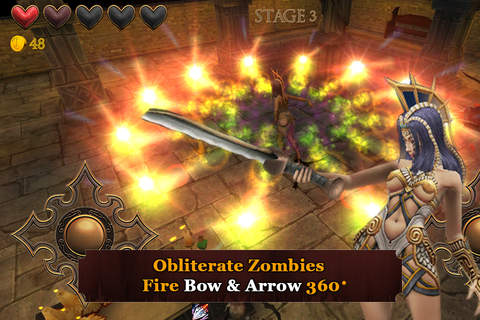 Zombie Goddess - Fantasy Apocalypse Game screenshot 2