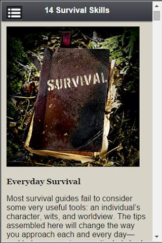 Survival Tips screenshot 3