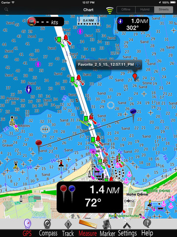 Germany GPS Nautical charts pro