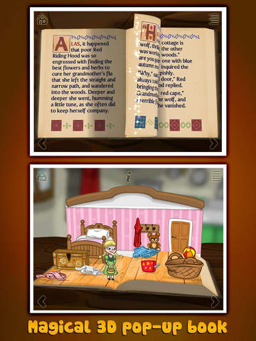 Grimm's Red Riding Hood ~ 3D Interactive Pop-up Book Screenshots