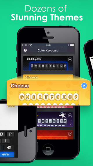 【免費工具App】Color Keyboard Themes - new keyboard design & backgrounds for iPhone, iPad, iPod-APP點子