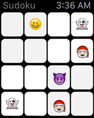 【免費遊戲App】Emoji Sudoku for Apple Watch-APP點子