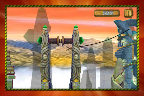 Temple Man Swing : Super Brave Building Jumper Rush FREE screenshot 3