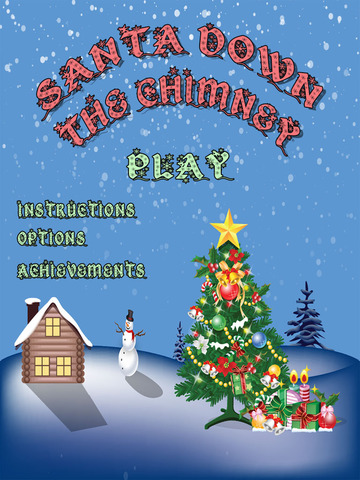 【免費遊戲App】Santa Down The Chimney - Christmas Maze game-APP點子