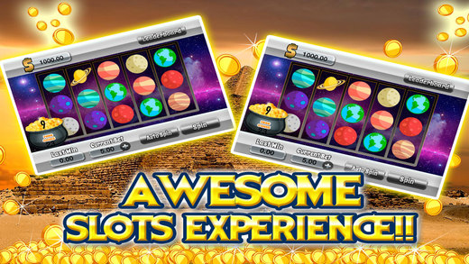 AAAA Ace Get the Coins of All Planets - Free Slots Game