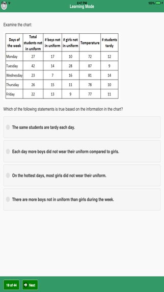 【免費教育App】Common Core Grade 7 Practice Test-APP點子