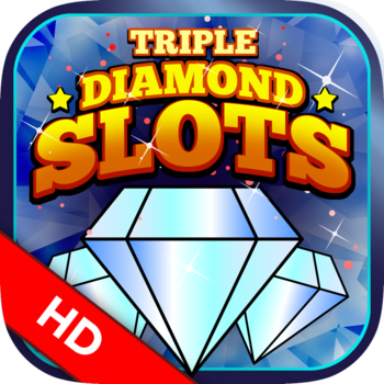 Triple Diamond Slot Machine HD - Lucky Gem Casino LOGO-APP點子