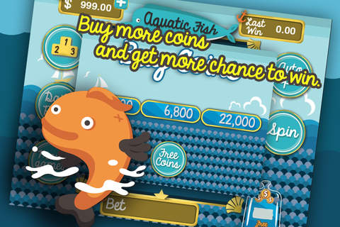 Aquatic Big Sea Slots screenshot 3