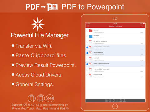 【免費商業App】PDF to PowerPoint Pro by Feiphone-APP點子