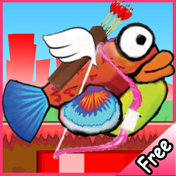 Valentine Jumpa Fish-FREE-Challenge with a Silly Flappy Jumpy Splashy Fish LOGO-APP點子