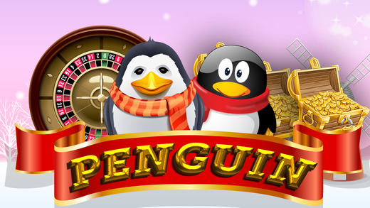 Amazing Social Penguin in Hit the Iceberg Roulette Craze Casino Games Free