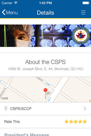 CSPS Annual Meeting 2015 screenshot 3