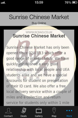 Sunrise Chinese Market screenshot 3