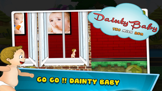 【免費遊戲App】Dainty Baby-The Milky Run-APP點子