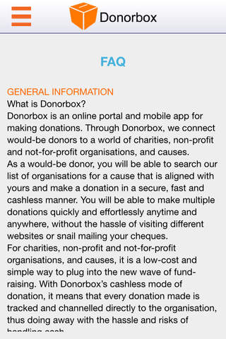 Donorbox screenshot 2