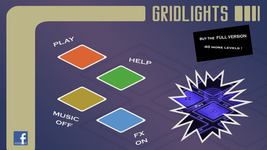 【免費遊戲App】Gridlights-APP點子