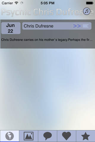 Chris Dufresne Press Kit screenshot 4
