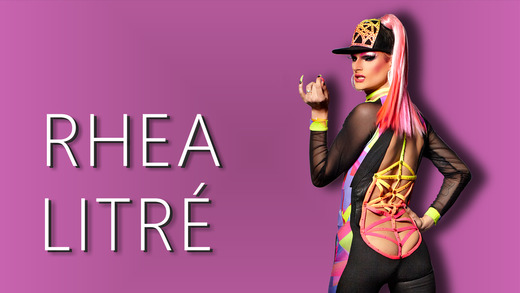 Rhea Litré The Fierce Drag Queen Diva App by Wonderiffic®