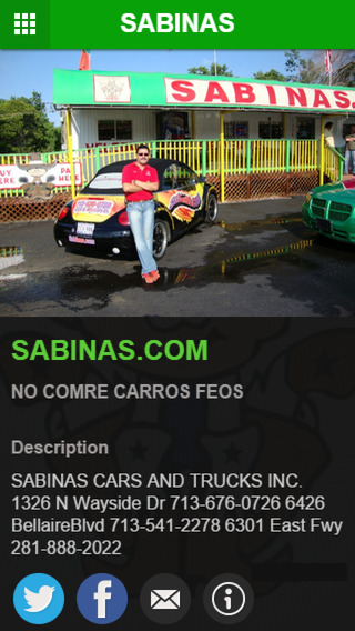 【免費商業App】SABINASCARS-APP點子