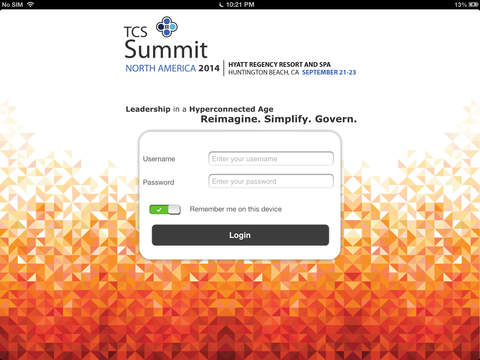 免費下載商業APP|TCS Summit 2014 - North America app開箱文|APP開箱王