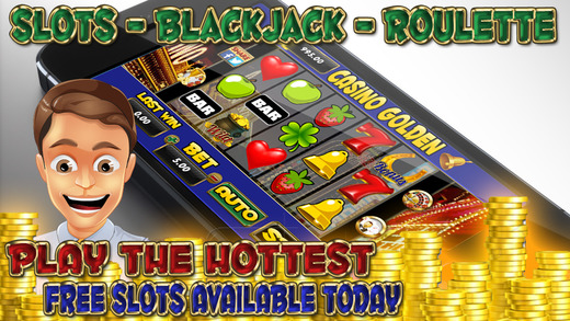 A Aaron Casino Golden Slots - Roulette - Blakcjack 21