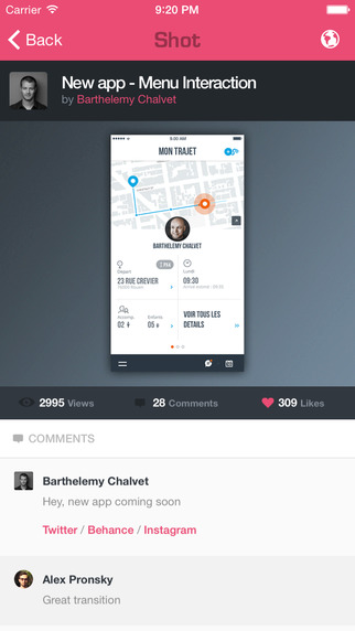 【免費娛樂App】Freeshot - Dribbble Client-APP點子