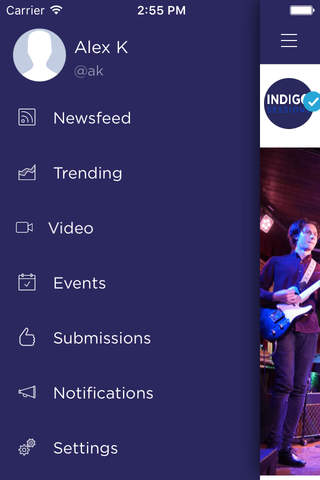 Indigo Sessions screenshot 2