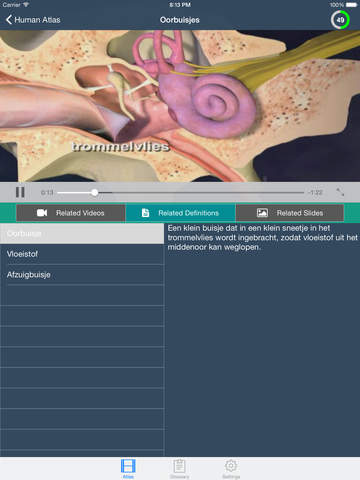 Atlas van de menselijke anatomie & fysiologie screenshot 4