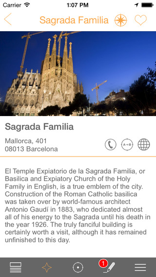 【免費旅遊App】Barcelona Travel Guide - TOURIAS Travel Guide (free off maps)-APP點子