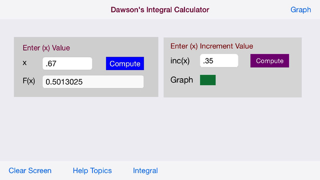 【免費教育App】Dawson's Integral Calculator-APP點子