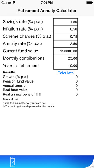 免費下載財經APP|Retirement Pension Annuity Calculator app開箱文|APP開箱王