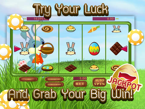 【免費遊戲App】Happy Bunny with Cute Easter Eggs SLOTS PRO-APP點子