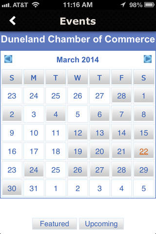 Duneland Chamber App screenshot 2
