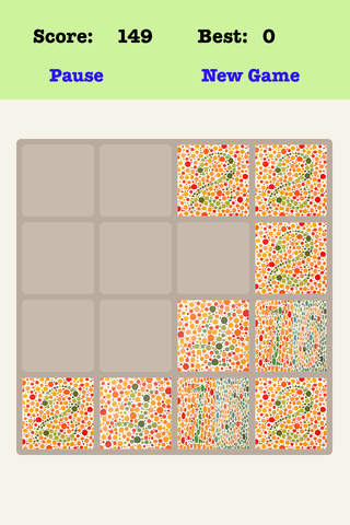 Color Blind 4X4 - Sliding Number Block & Playing The Piano screenshot 3