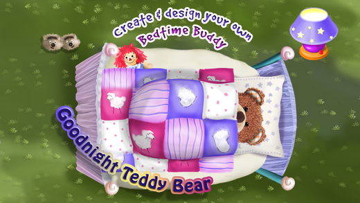 Goodnight Teddy Bear - Build Dress Up Your Toy Bears - Go To Sleep With Sweet Dreams